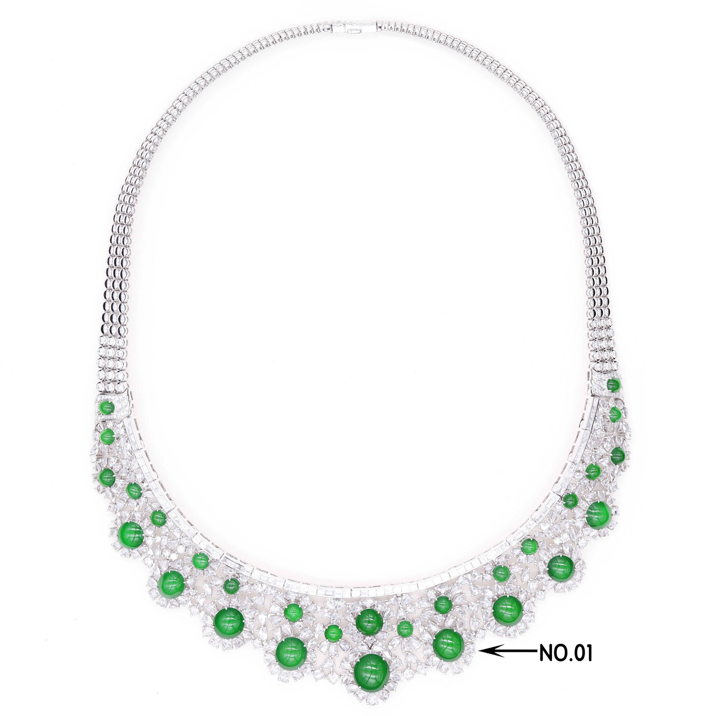 Natural Feicui · Imperial Green · Vivid Green 2